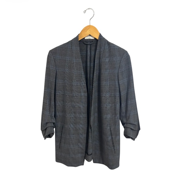 Aritzia Babaton Power Blazer Check Pattern - Picture 2 of 11